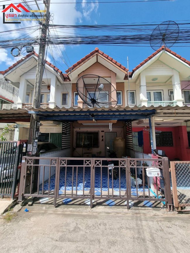 ขายบ้านทาวน์เฮาส์ อ่าวอุดม ต.ทุ่งสุขลา อ.ศรีราชา จ.ชลบุรี